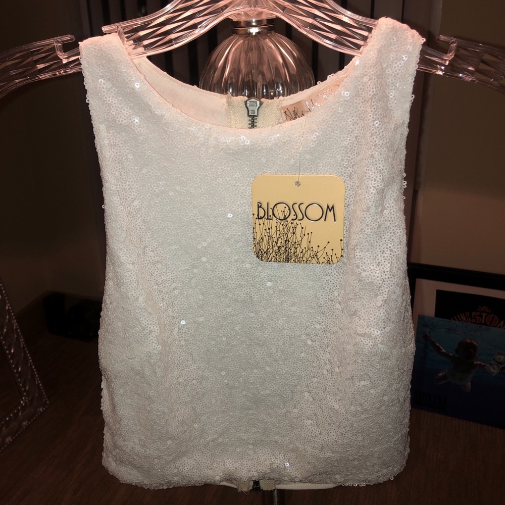 Peppermayo Sequin Crop Top💎